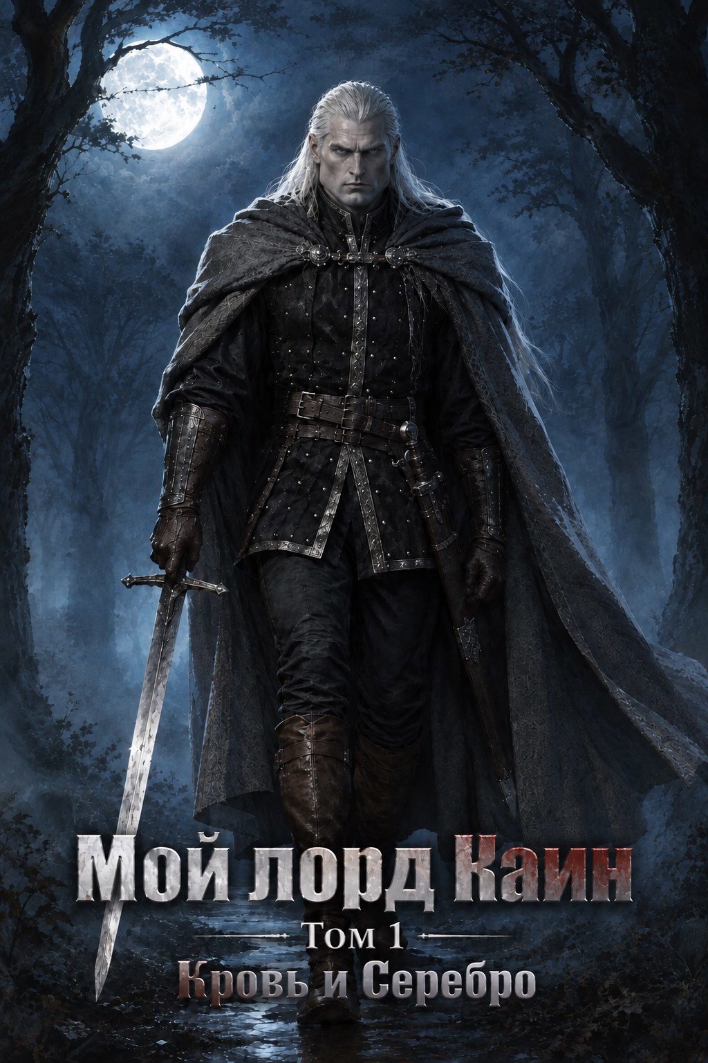 Обложка книги Мой лорд Каин. Том 1 Кровь и Серебро
