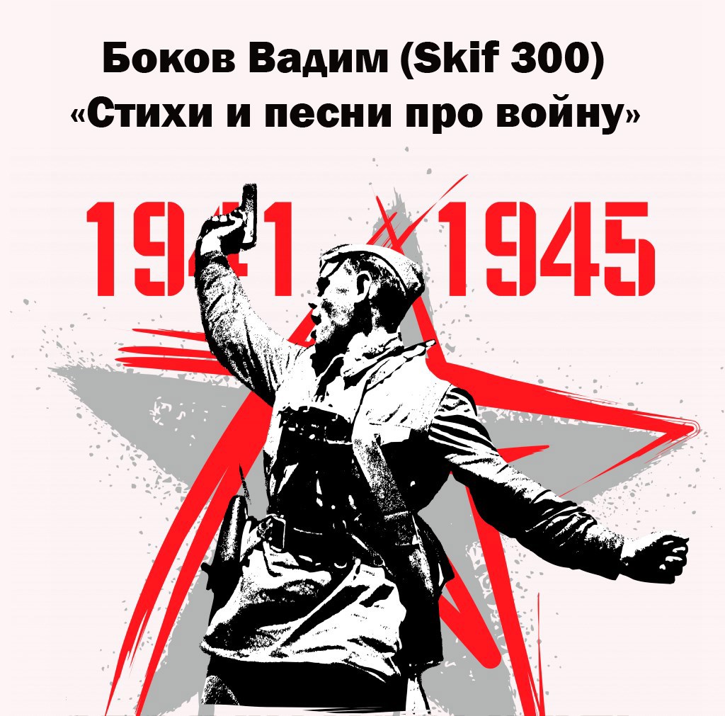 Обложка книги "Стихи и песни про войну"