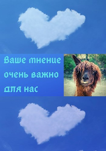 Обложка книги Ваше мнение очень важно для нас