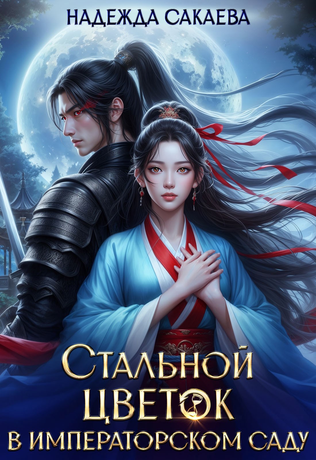 Обложка книги Стальной цветок в императорском саду