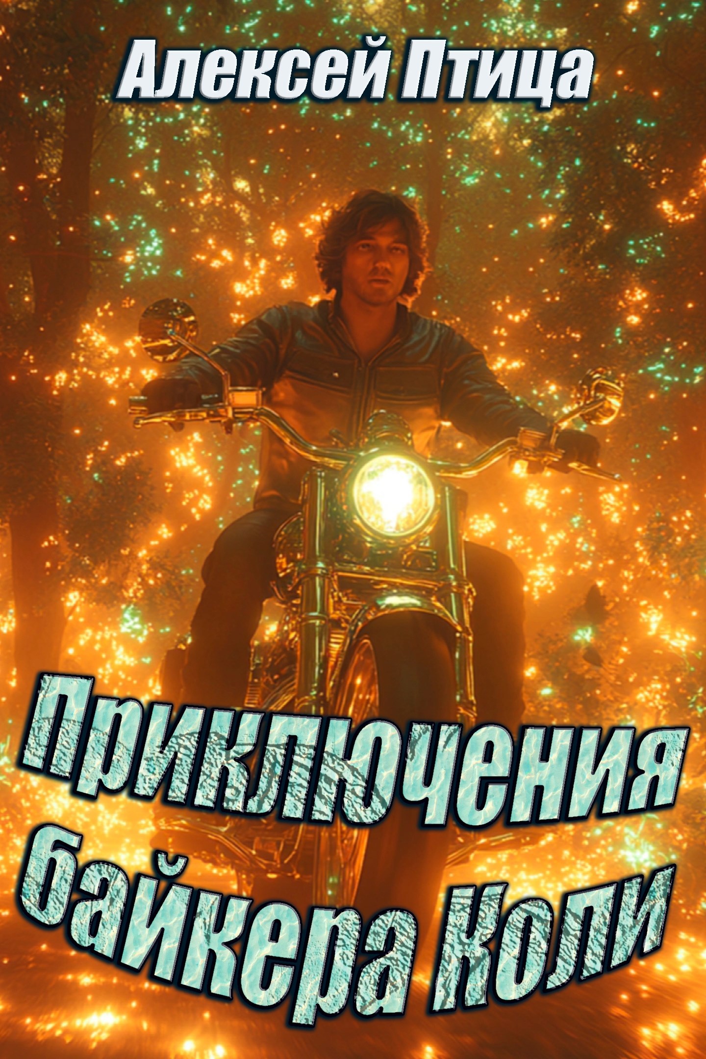 Обложка книги Приключения байкера Коли