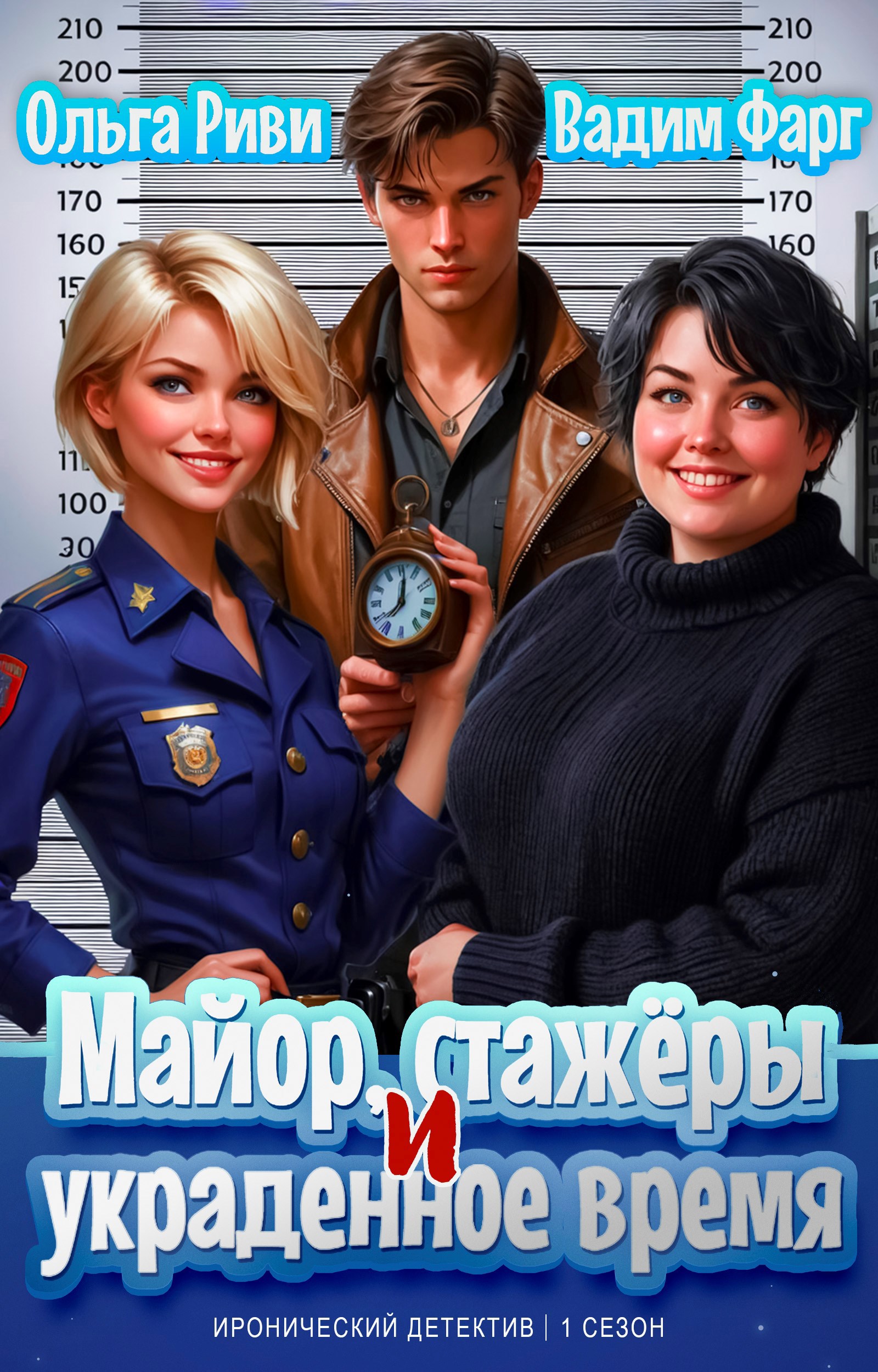 Обложка книги Майор, стажеры и украденное время