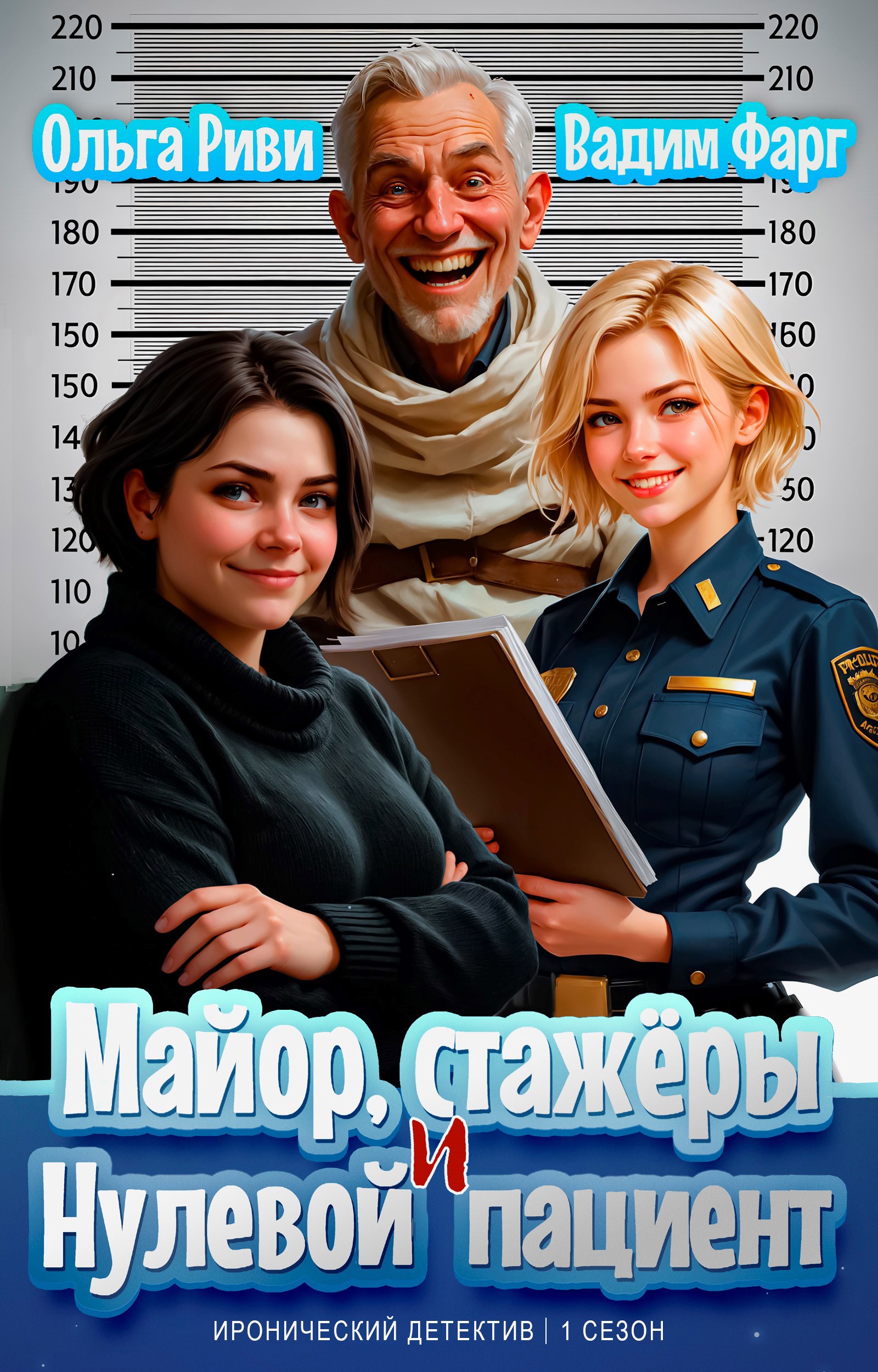 Обложка книги Майор, стажеры и нулевой пациент