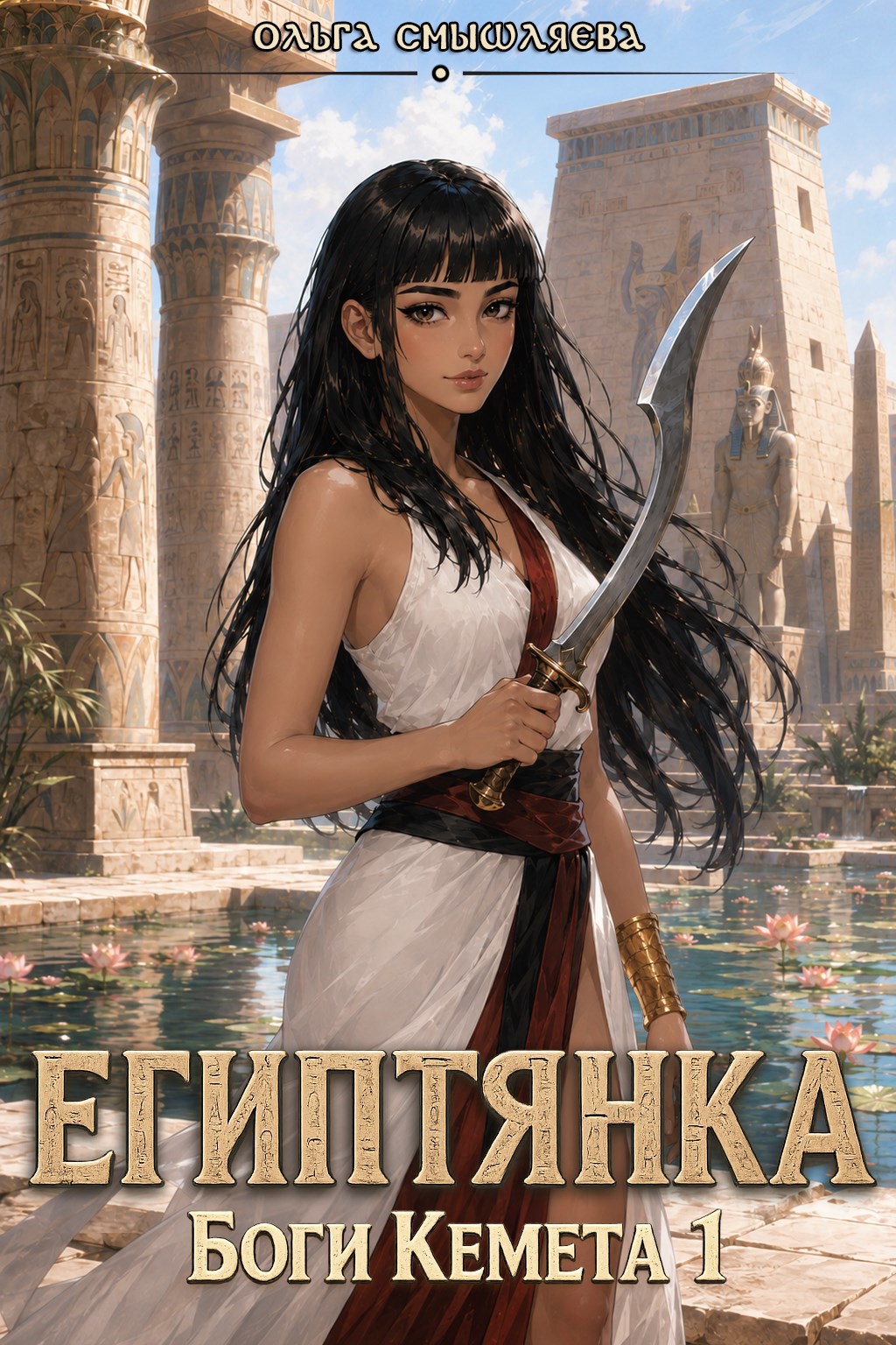 Обложка книги Египтянка. Боги Кемета 1