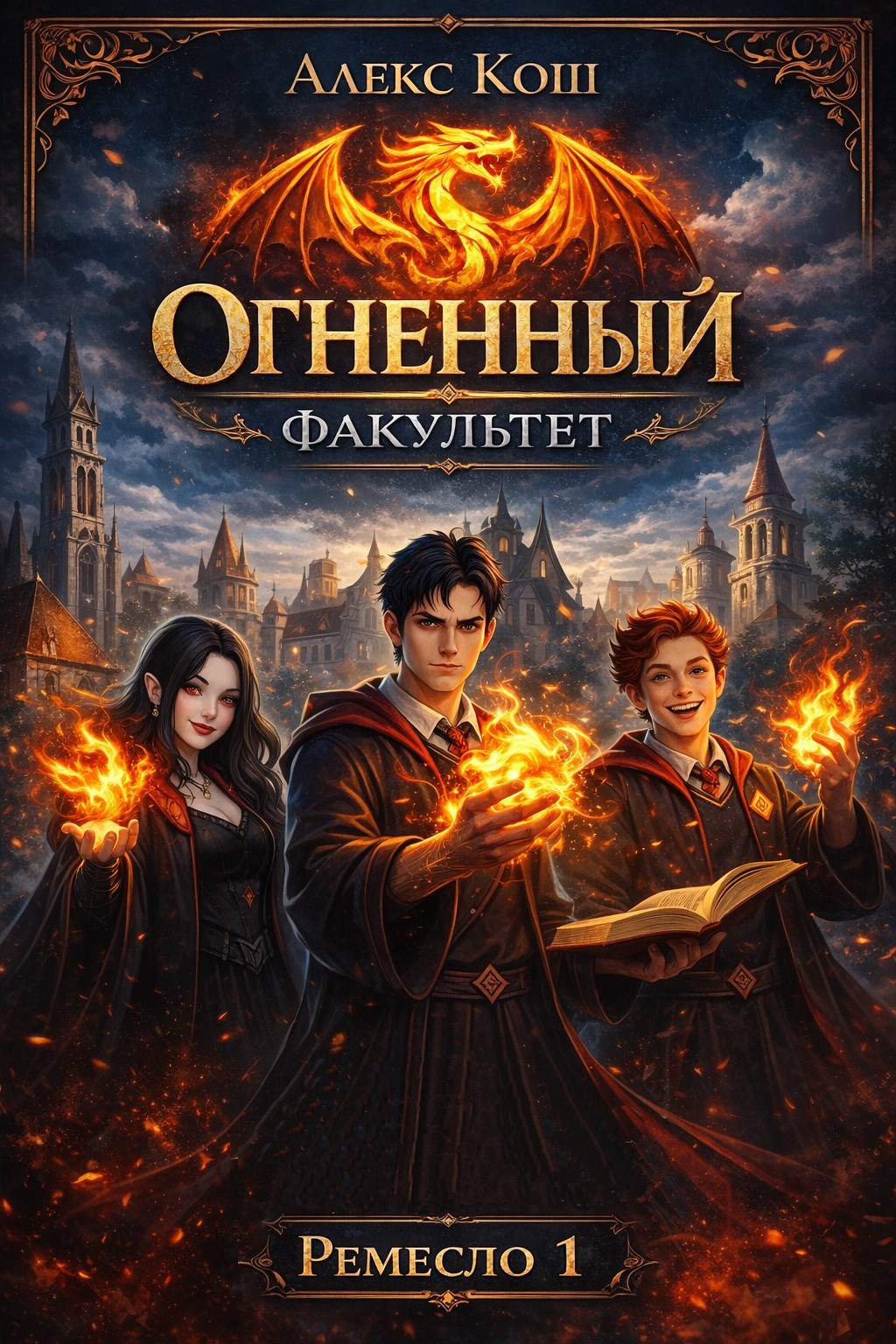 Обложка книги Огненный Факультет