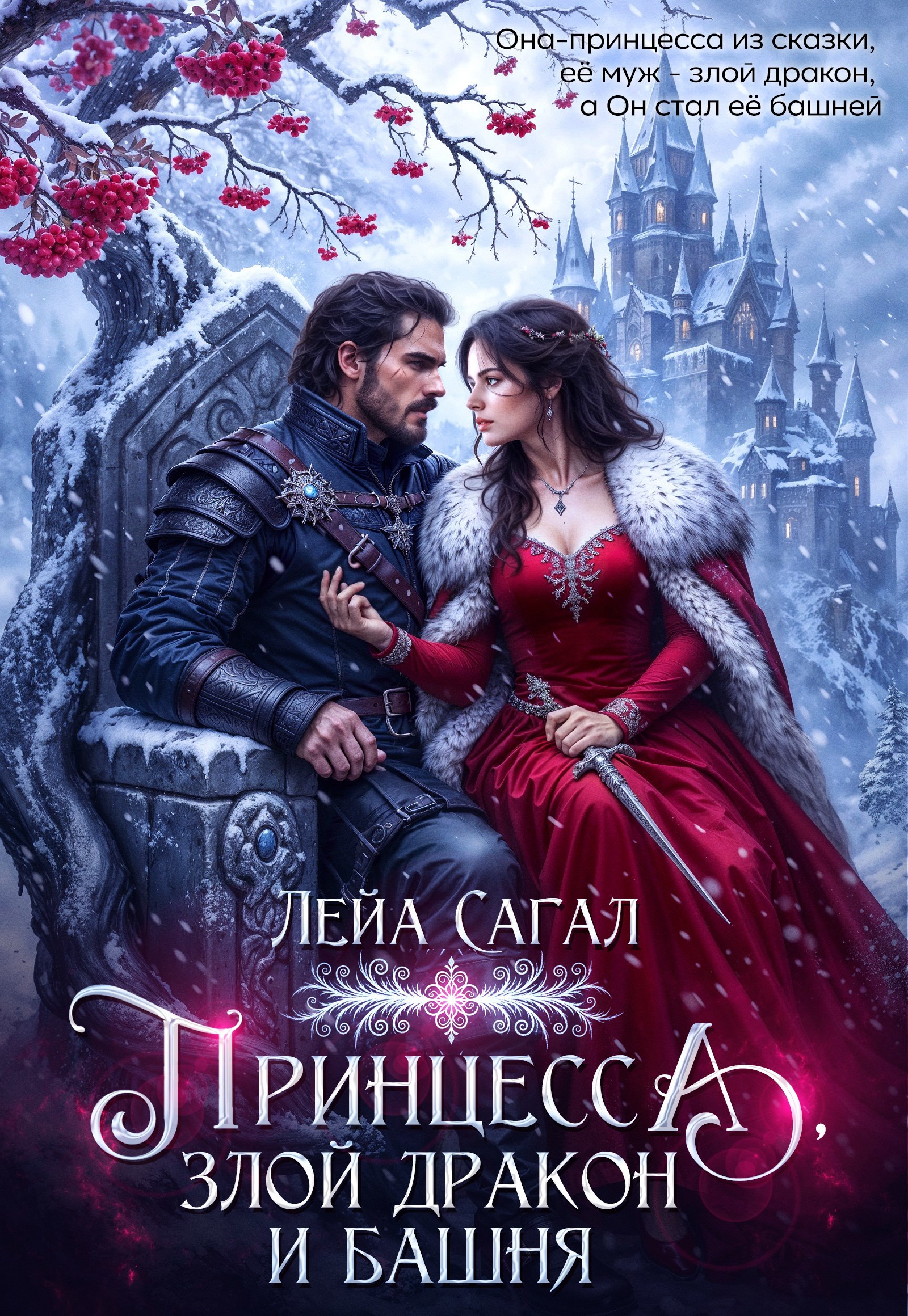 Обложка книги Принцесса, злой Дракон и Башня