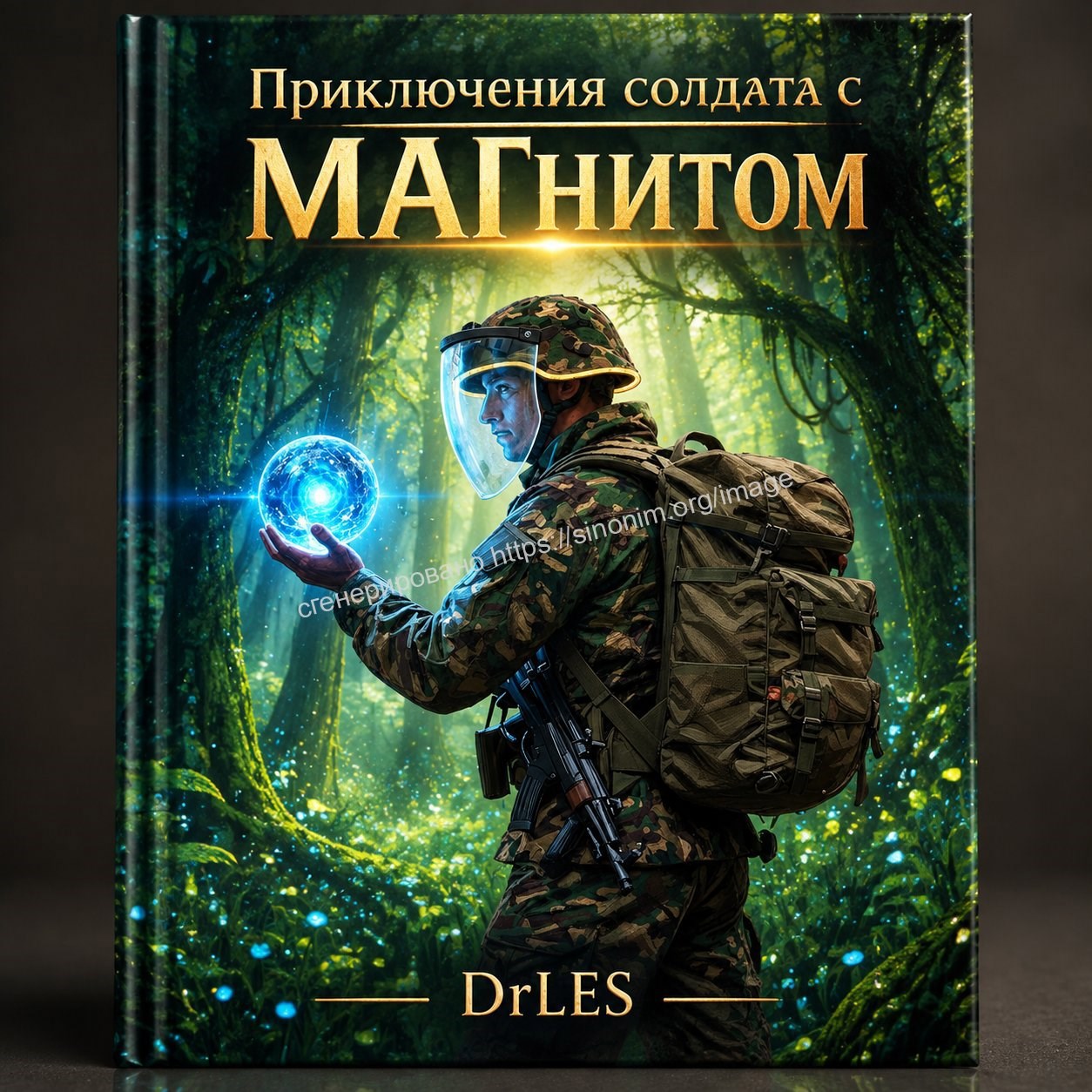 Обложка книги "Приключения солдата с МАГнитом. Обычное волшебство"