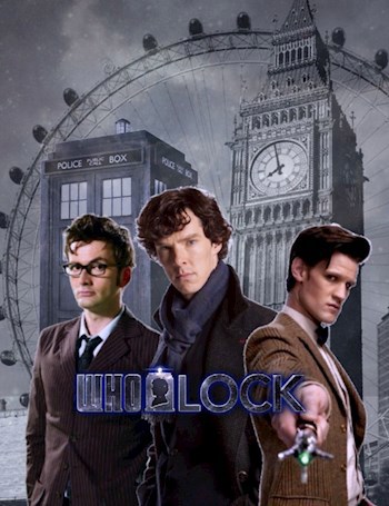 Обложка книги Wholock ( меняем историю Доктор, который стал Шерлоком ХД)