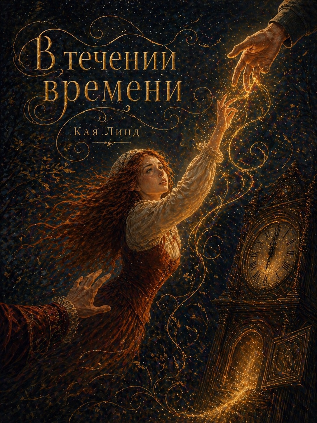 Обложка книги В течении времени