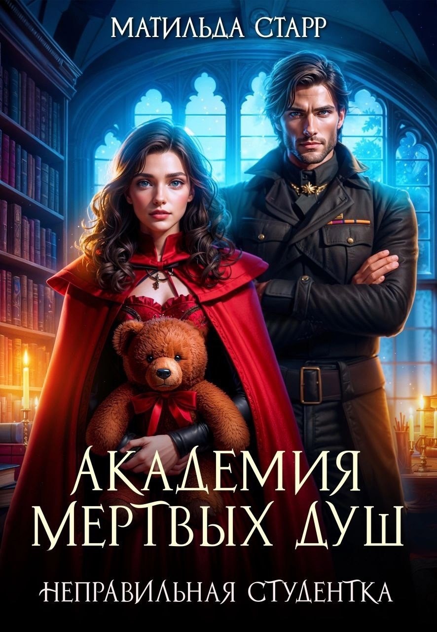 Обложка книги Академия мертвых душ. Неправильная студентка