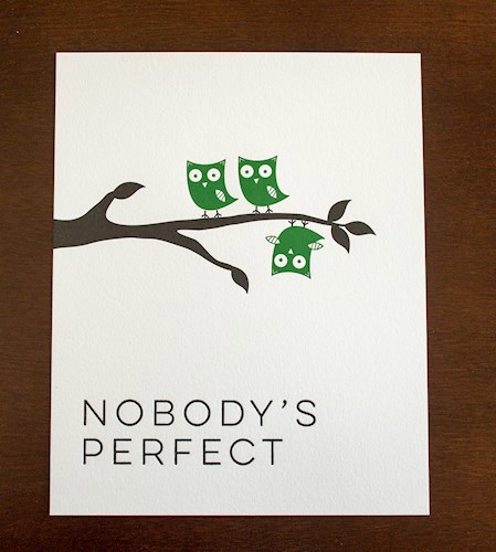Обложка книги Nobody is perfect