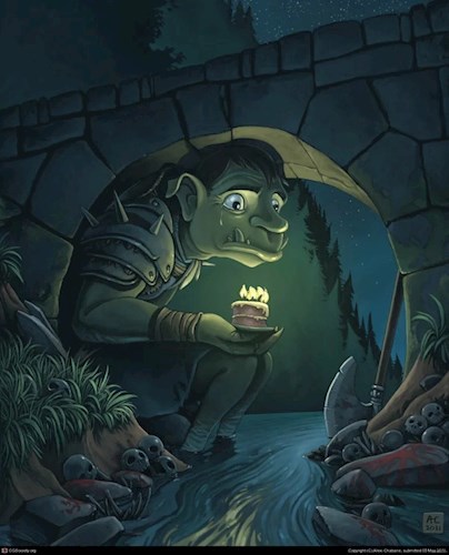 Обложка книги Тролль и его семья