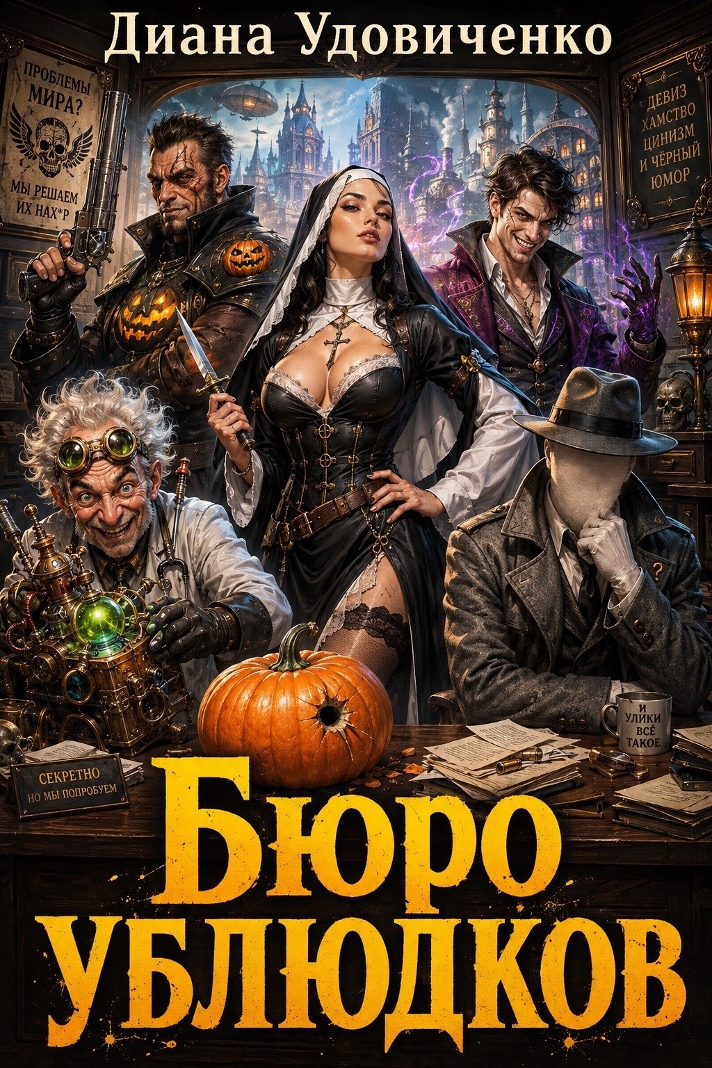 Обложка книги Бюро ублюдков