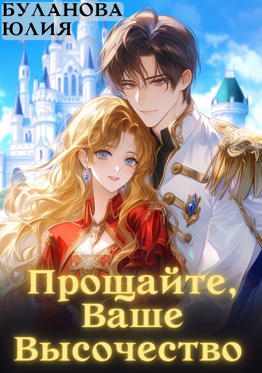 Обложка книги Прощайте, Ваше Высочество