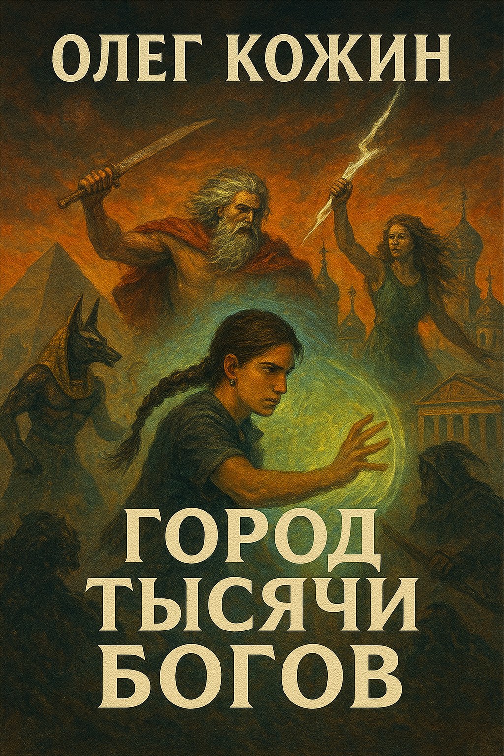 Обложка книги Город тысячи богов