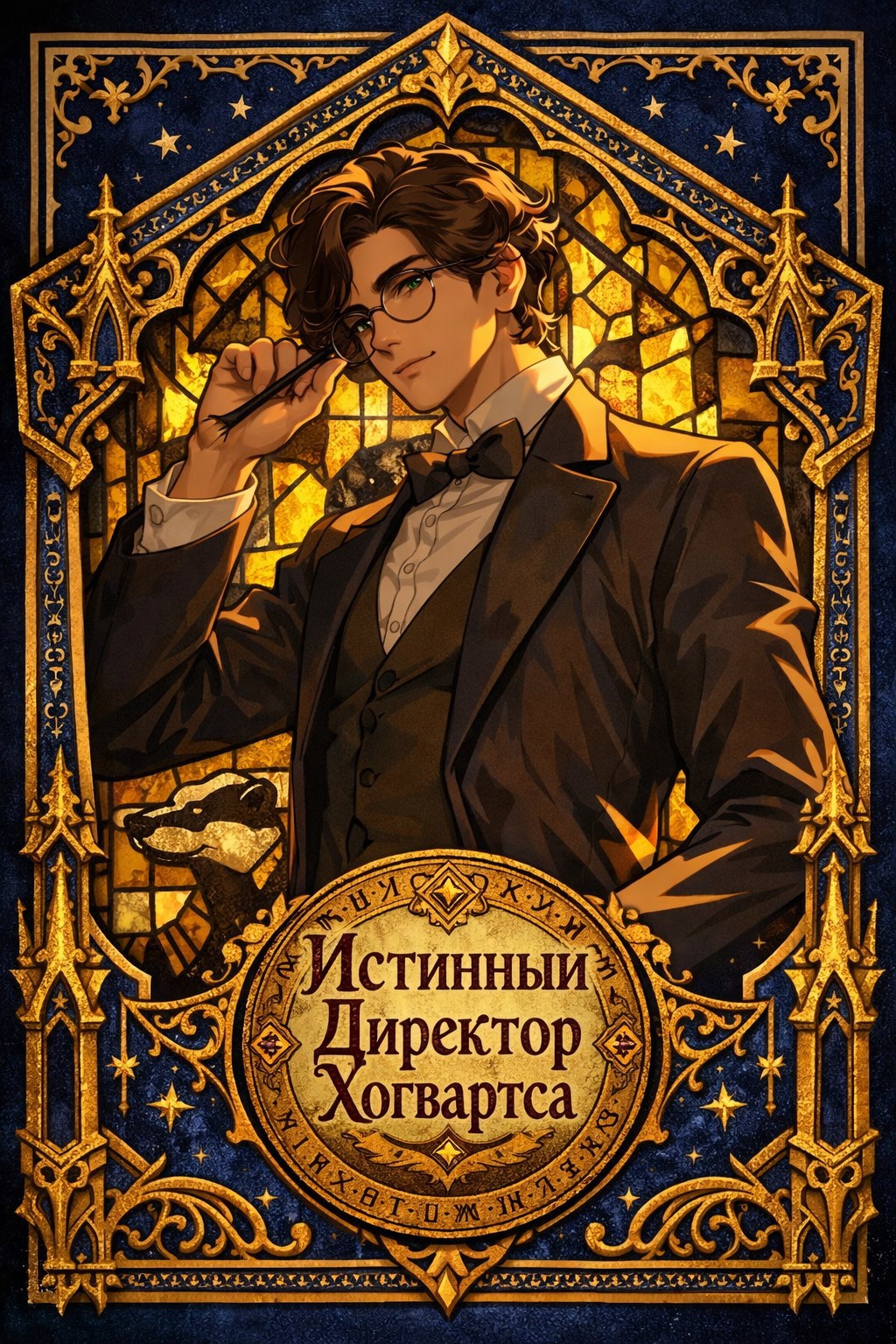 Обложка книги Истинный Директор Хогвартса