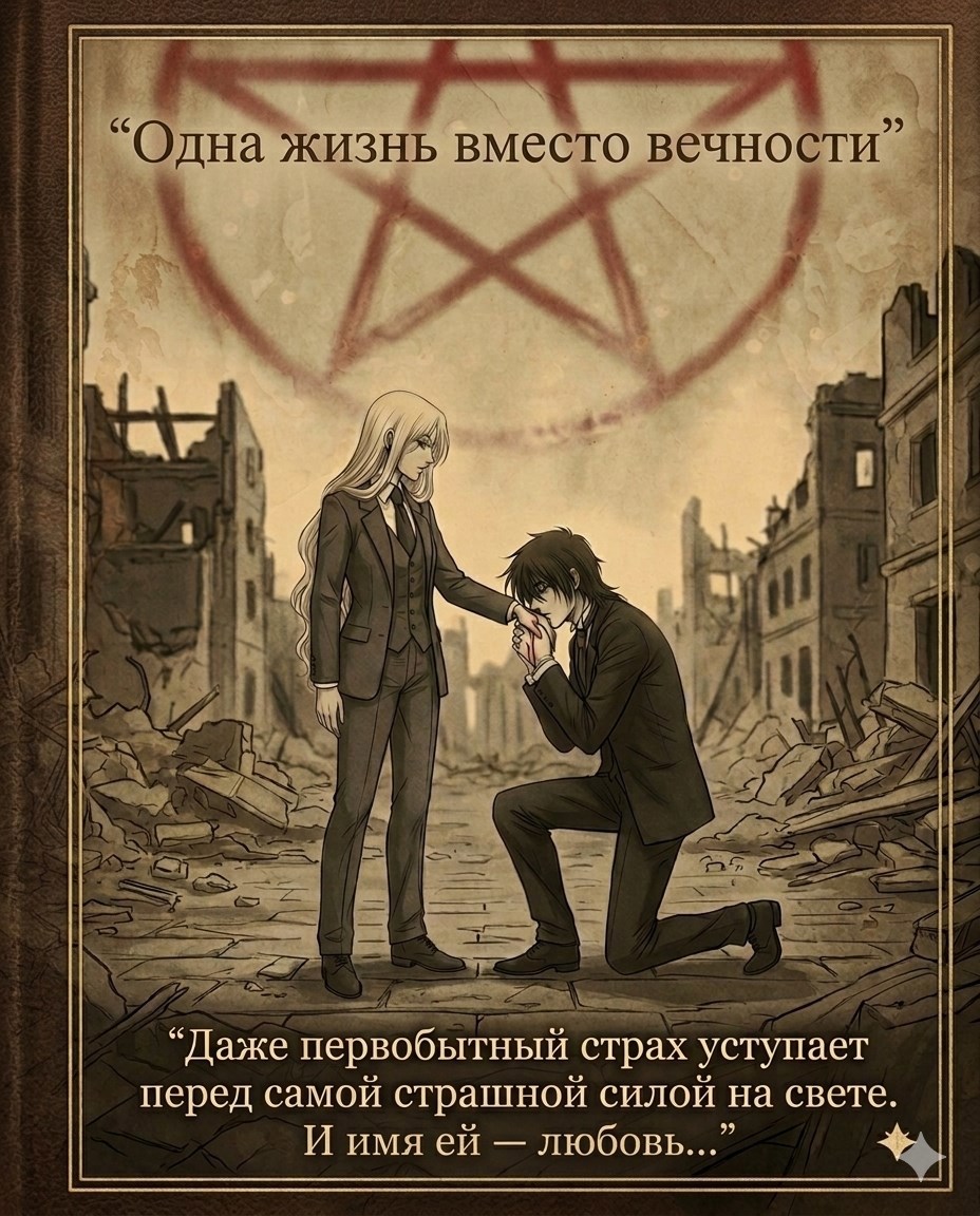 Обложка книги Одна жизнь вместо вечности