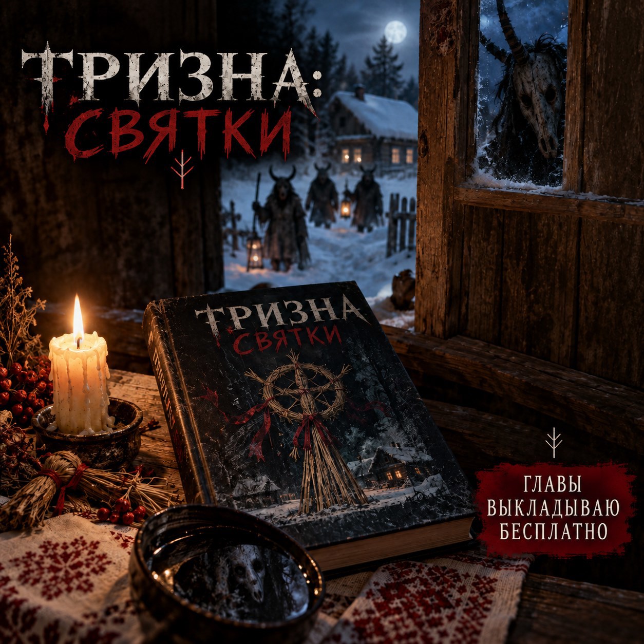 Обложка книги Тризна: Святки