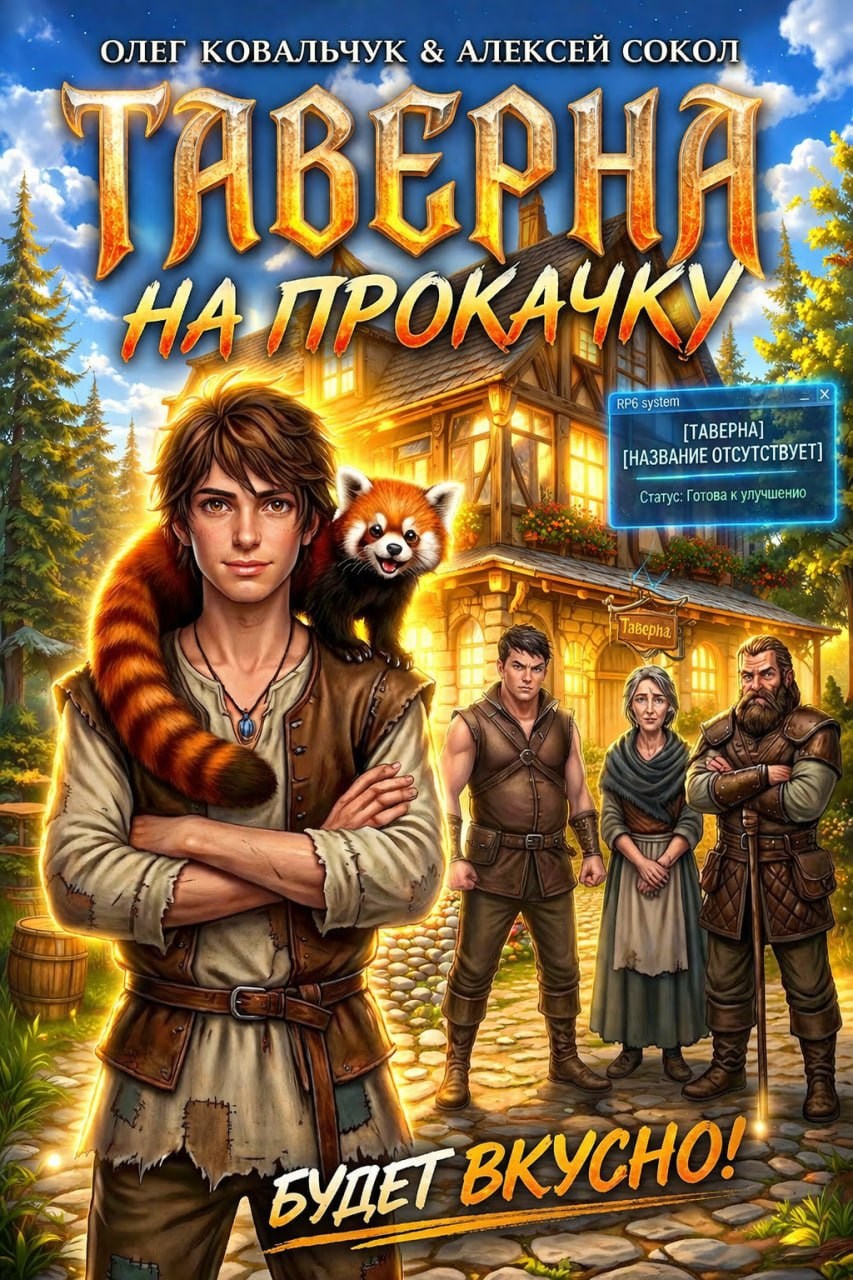 Обложка книги Таверна на прокачку