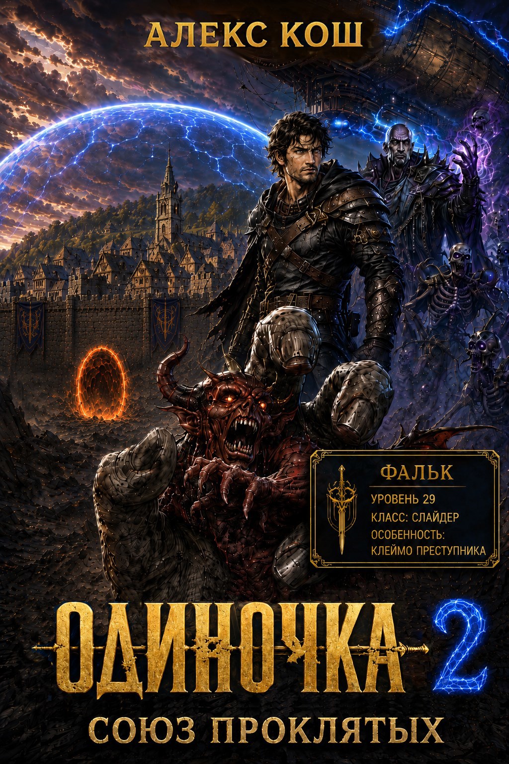 Обложка книги Одиночка ll. Союз проклятых