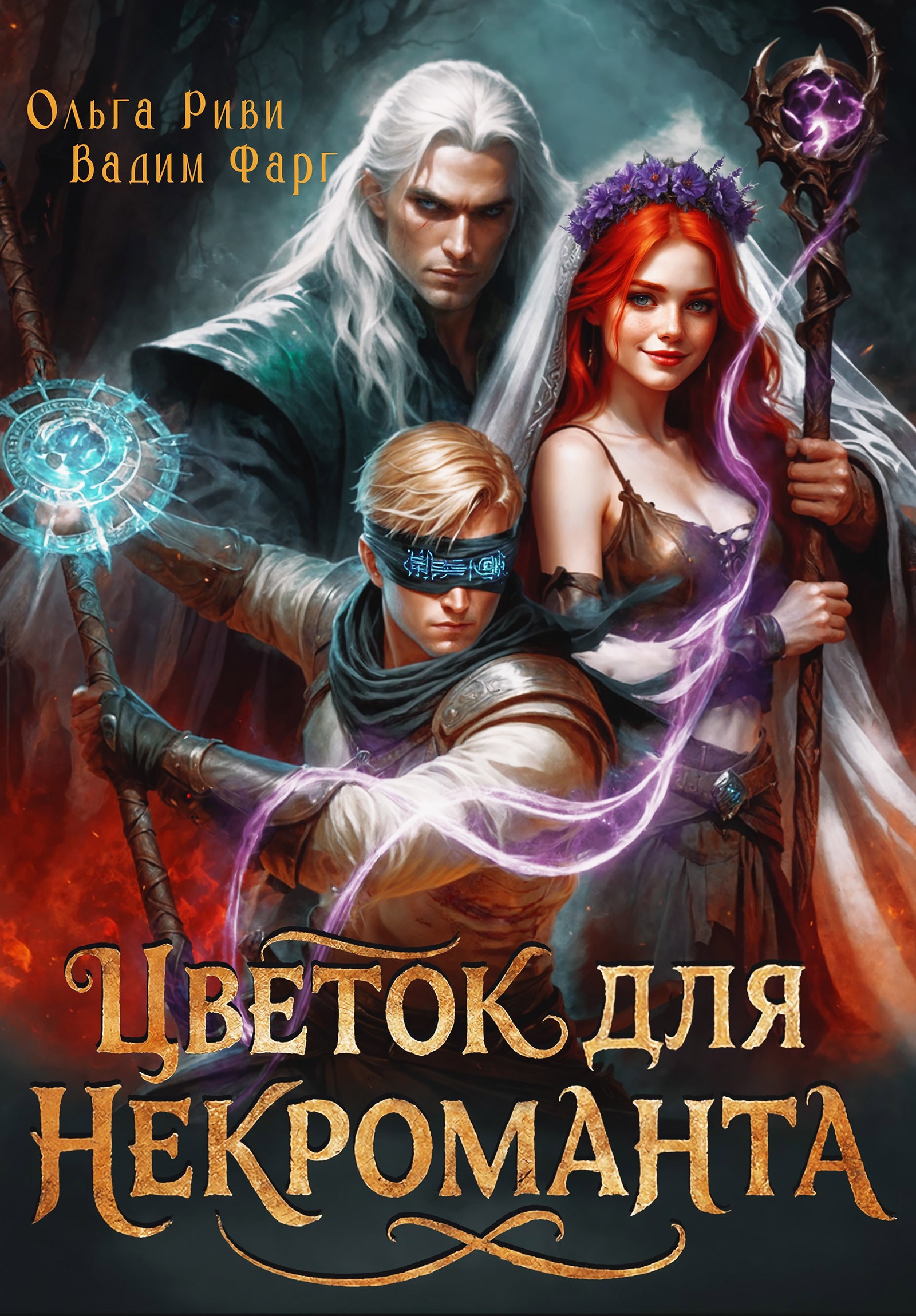 Обложка книги Цветок для Некроманта