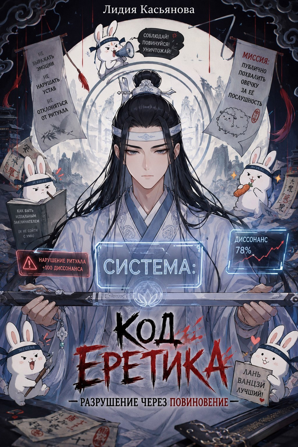 Обложка книги Система: Код еретика — разрушение через повиновение
