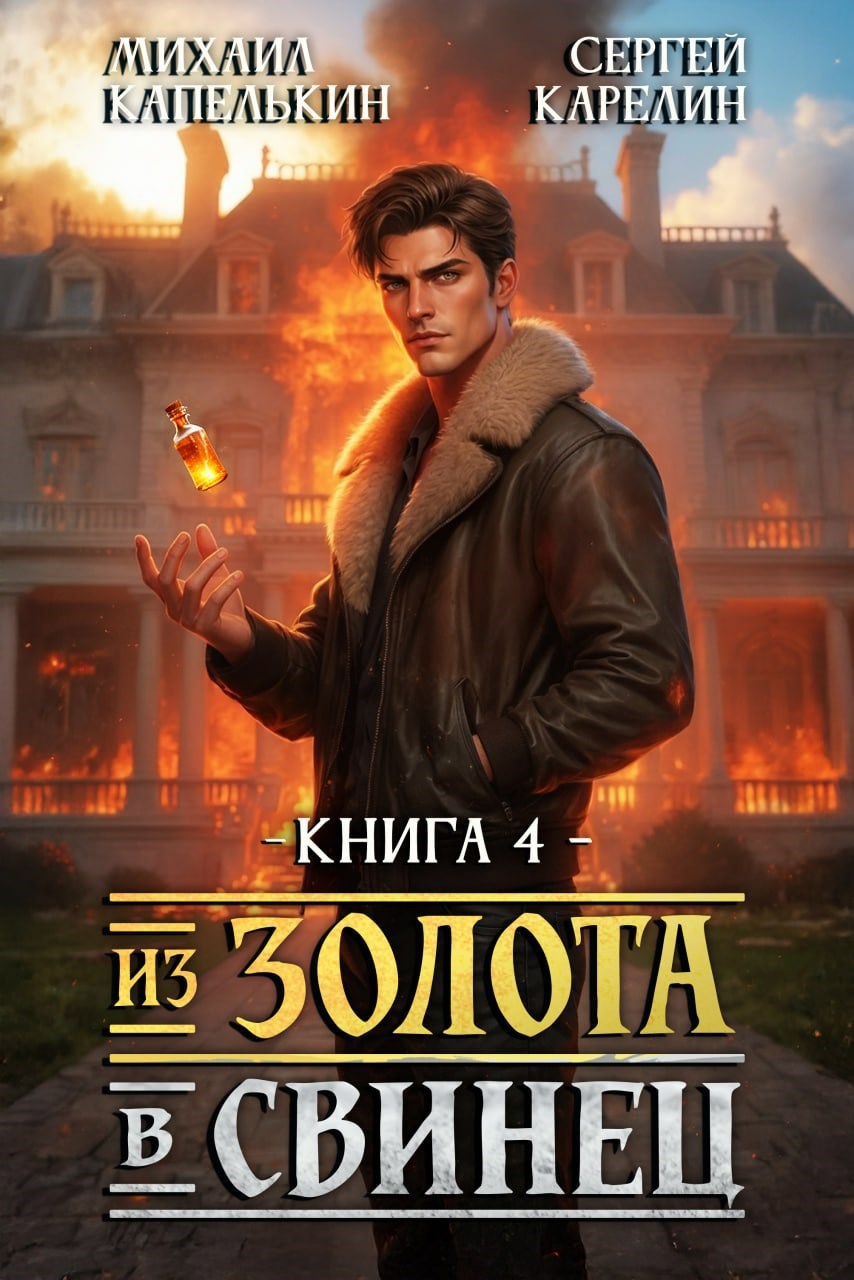 Обложка книги Из золота в свинец 4