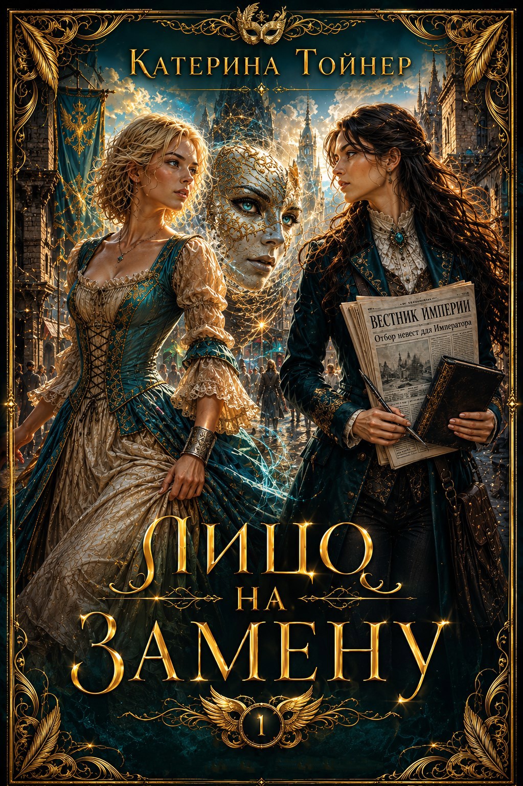 Обложка книги Лицо на замену. Тайны Императорской семьи.