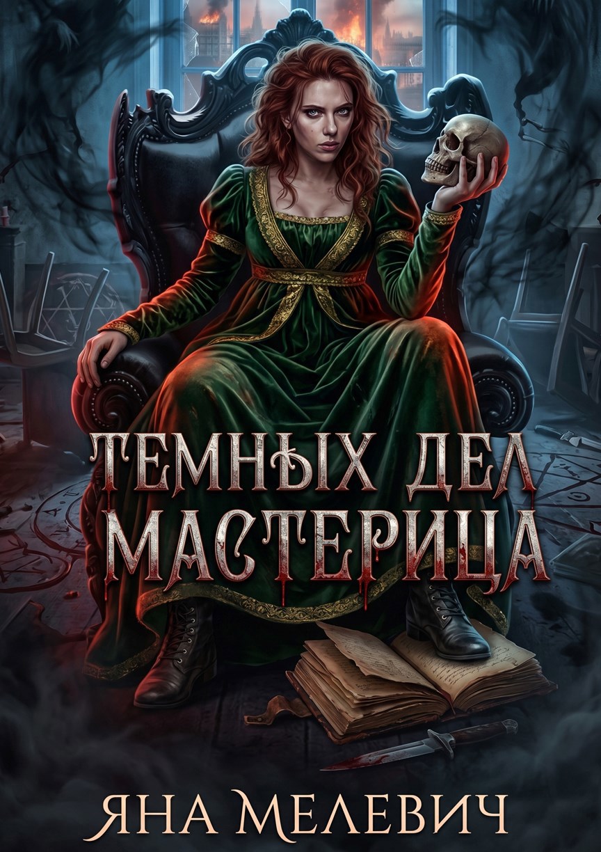 Обложка книги Темных дел мастерица
