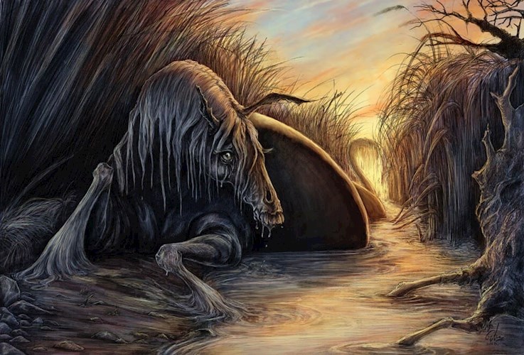 Обложка книги Водяной конь