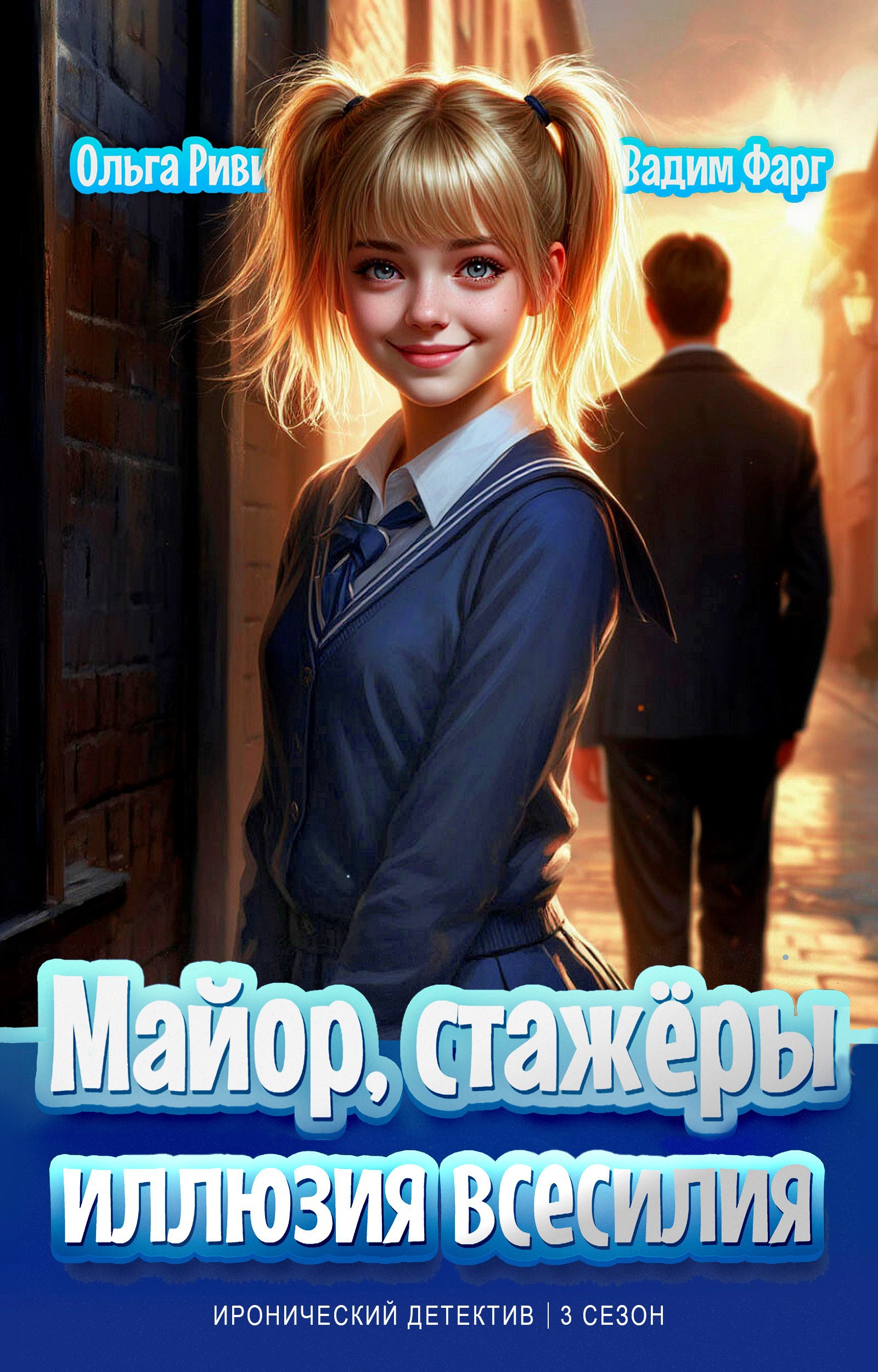 Обложка книги Майор, стажёры и Иллюзия всесилия