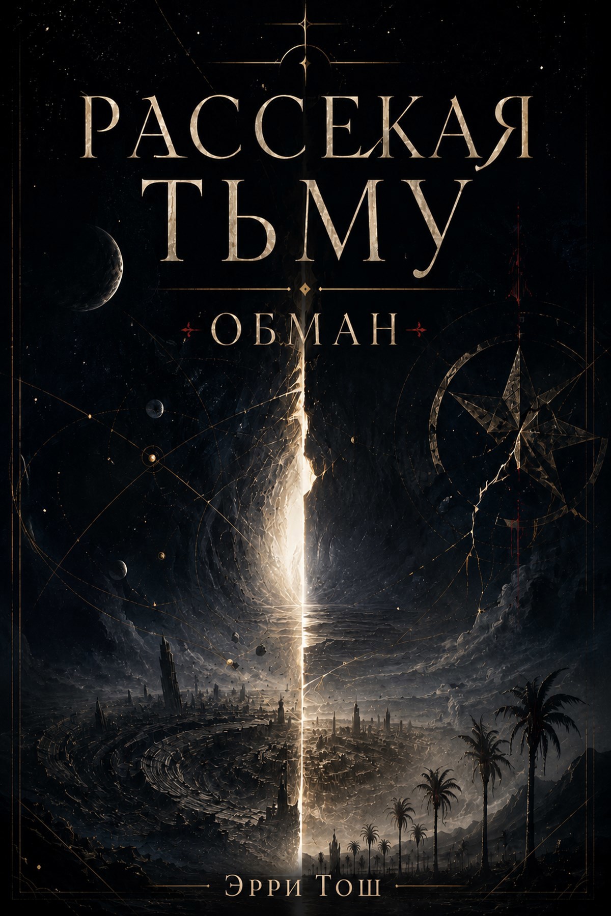 Обложка книги Рассекая тьму: Обман