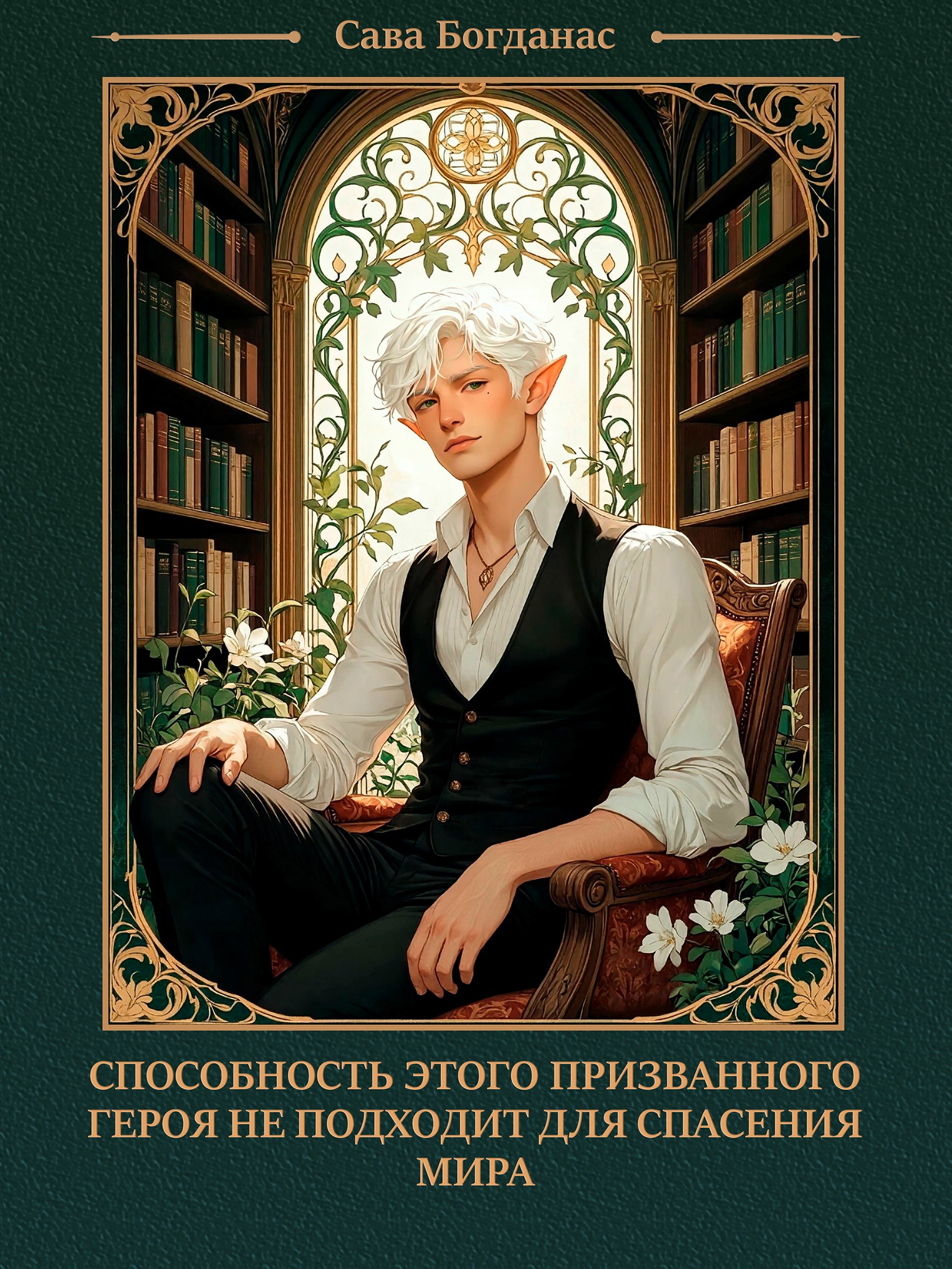 Обложка книги Способность этого призванного героя не подходит для спасения мира