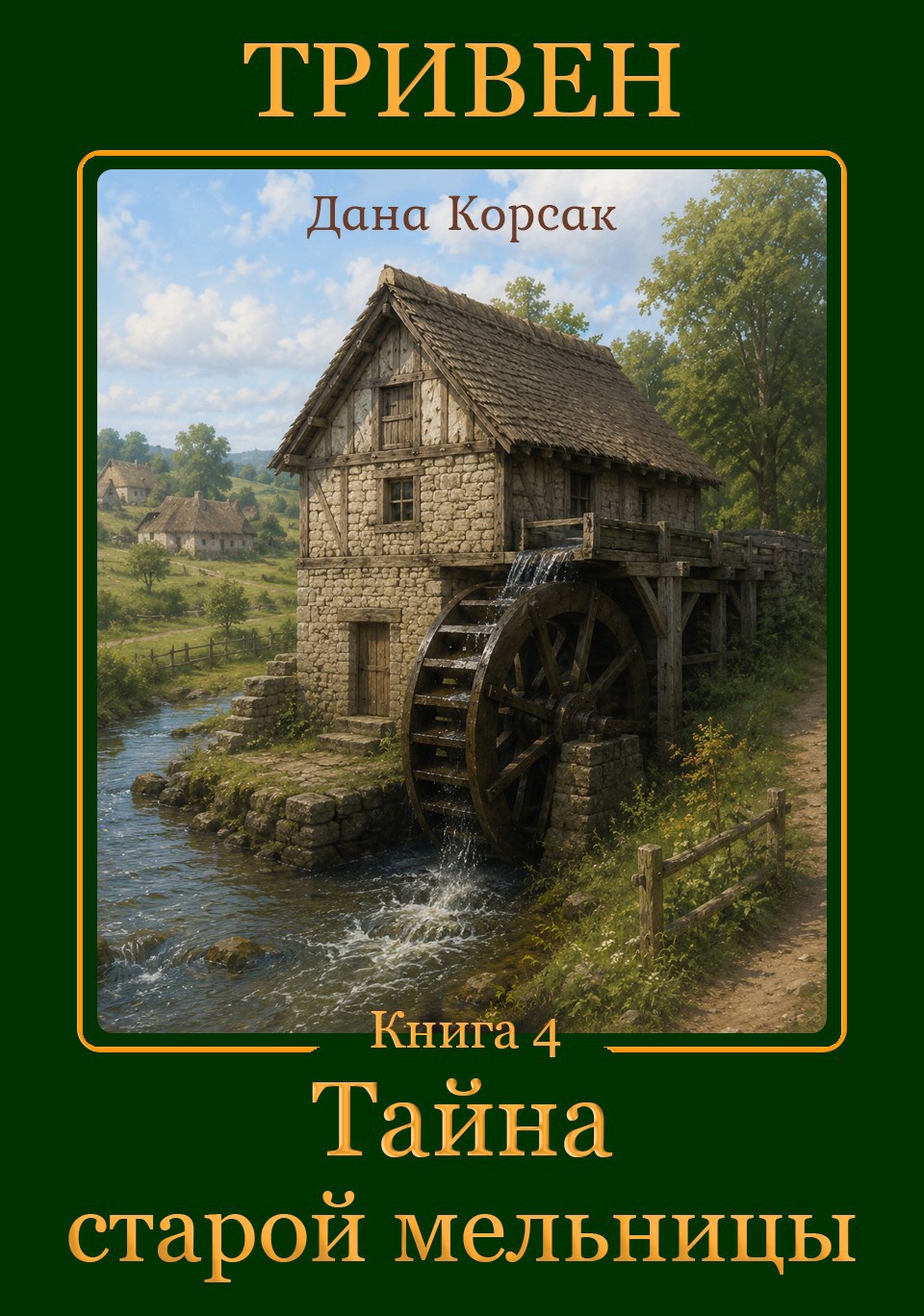 Обложка книги Тривен. Книга 4. Тайна старой мельницы
