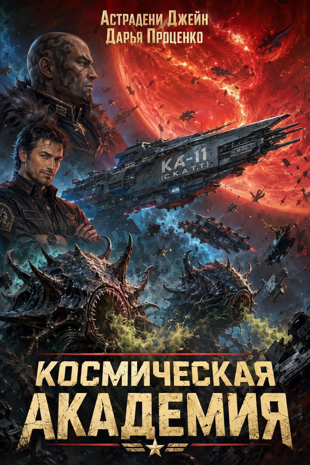 Обложка книги Космическая Академия