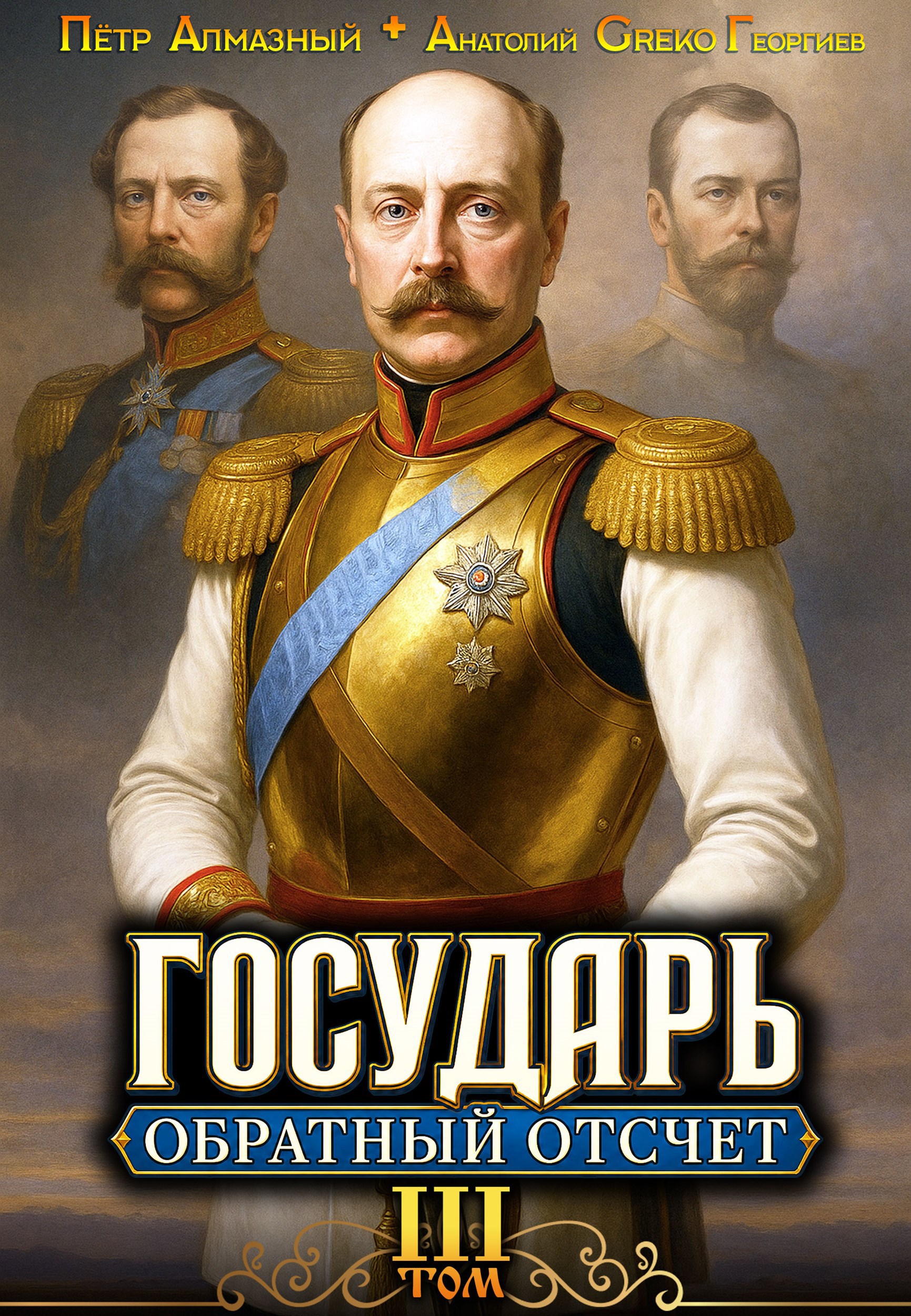 Обложка книги Государь. Обратный отсчёт – 3