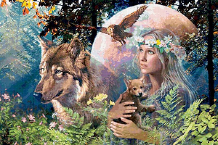 Обложка книги Лесная Дева Алеся