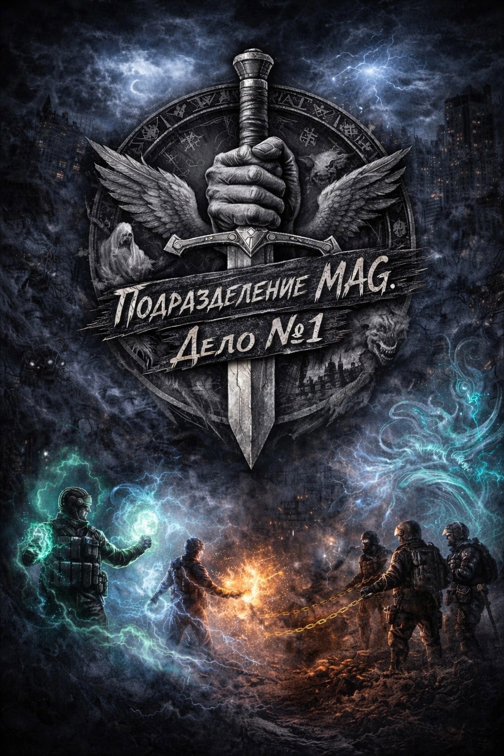 Обложка книги Подразделение MAG. Дело №1