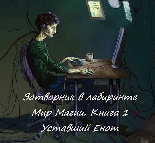 Обложка книги Затворник в лабиринте. Мир магии.
