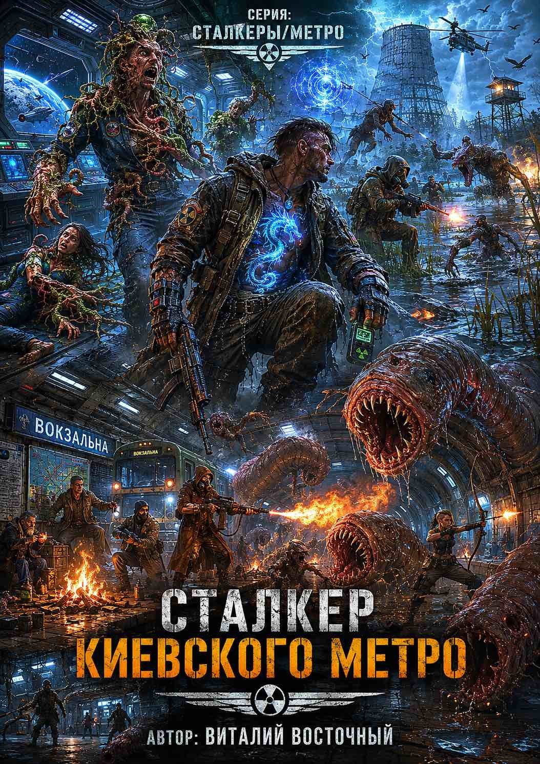 Обложка книги Сталкер Киевского метро