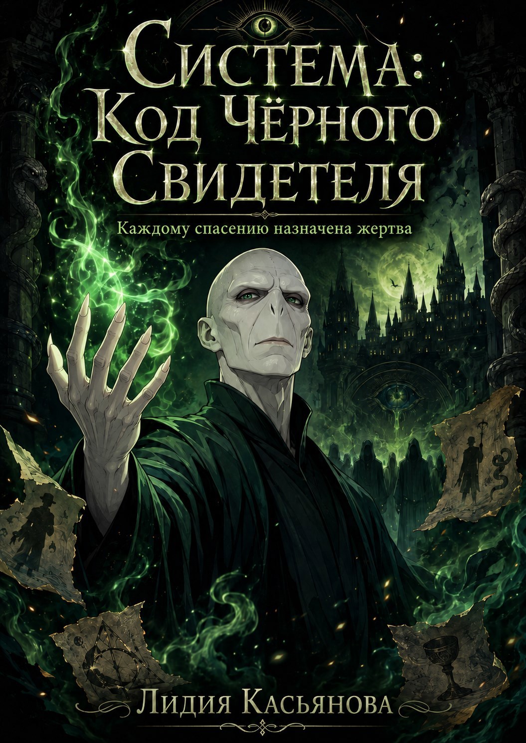 Обложка книги Система: Код Чёрного Свидетеля — Каждому спасению назначена жертва 1 книга
