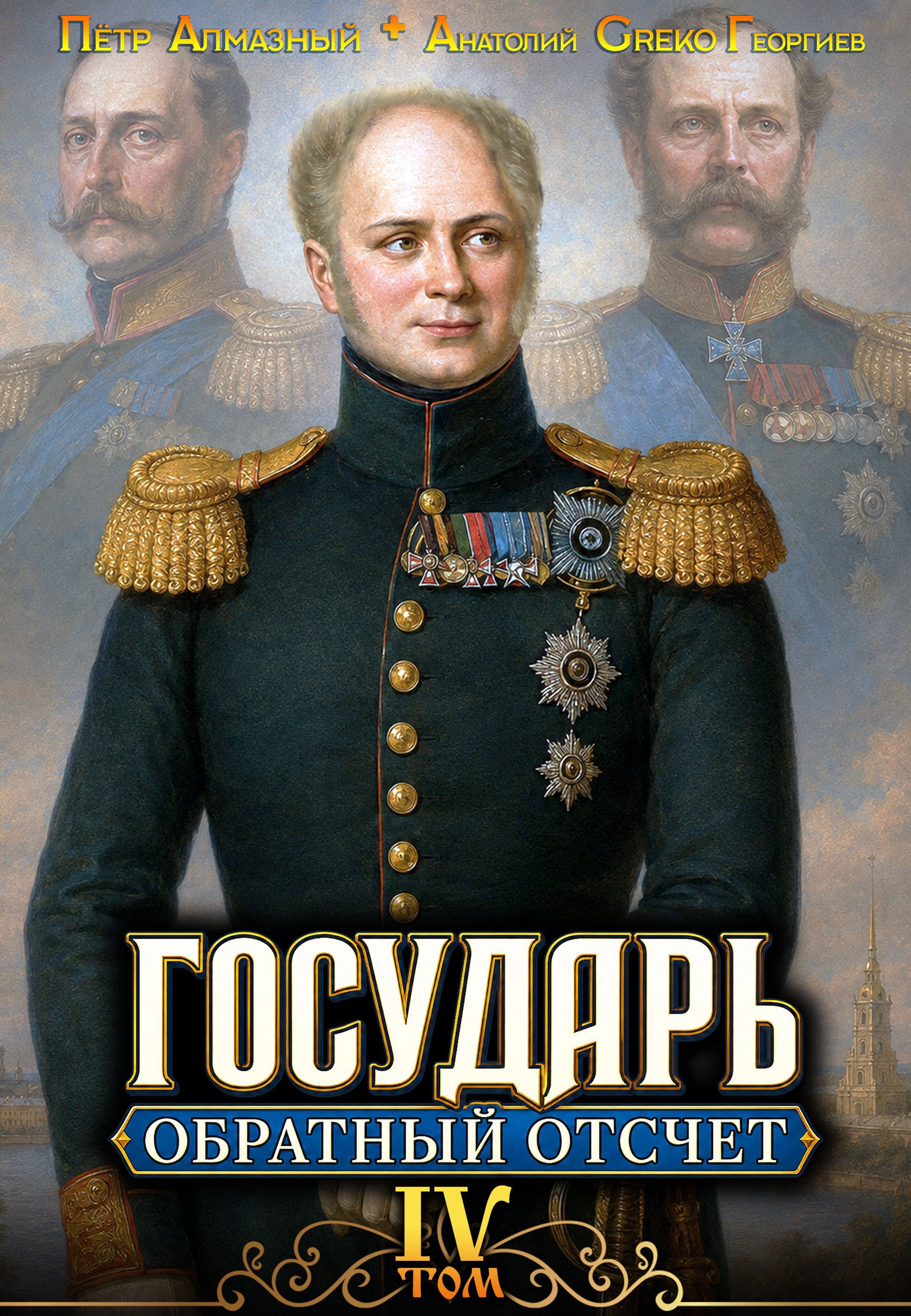 Обложка книги Государь. Обратный отсчёт – 4