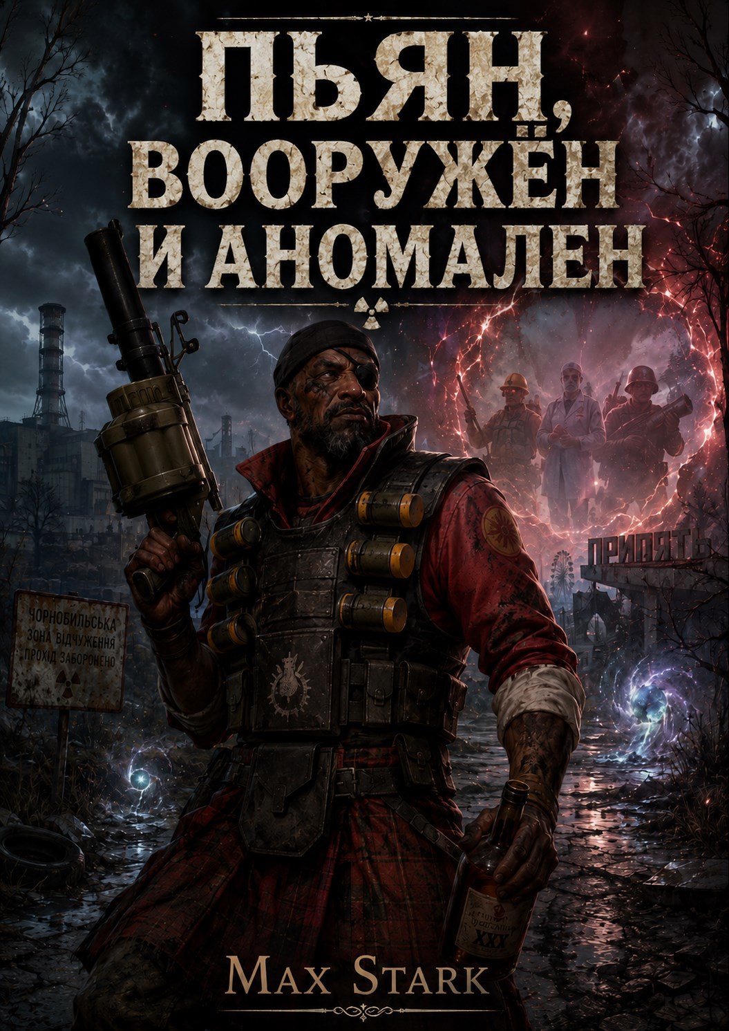 Обложка книги Пьян, вооружён и аномален