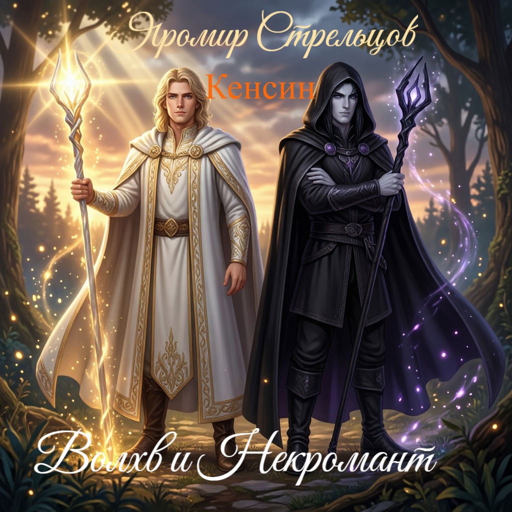 Обложка книги Волхв и Некромант