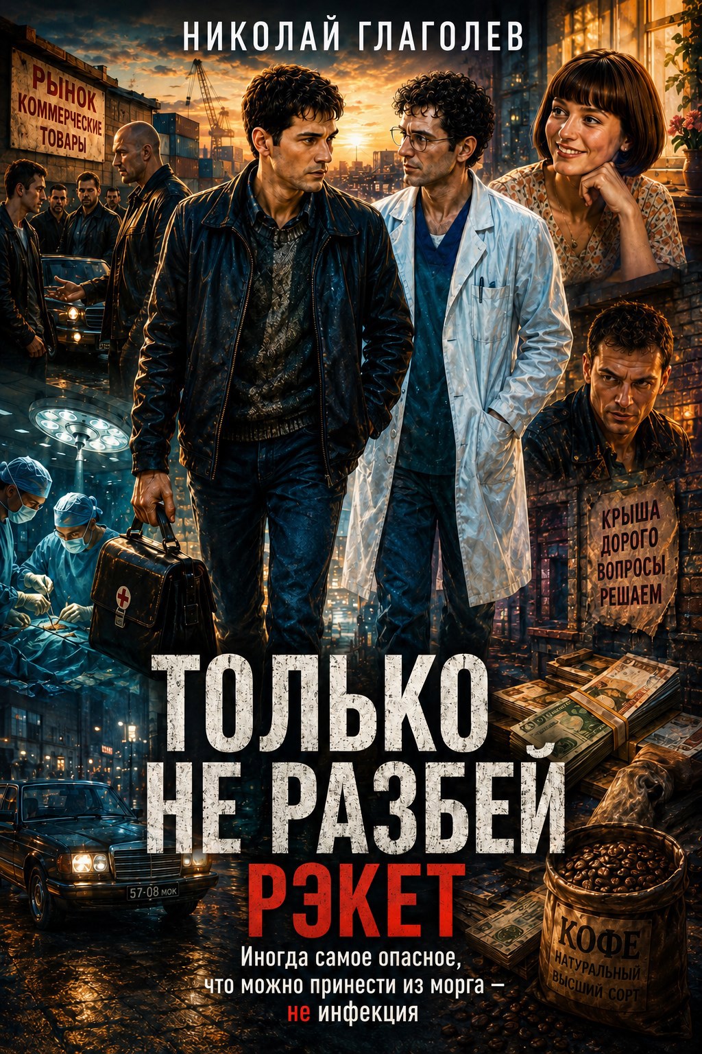 Обложка книги Только не разбей. Рэкет