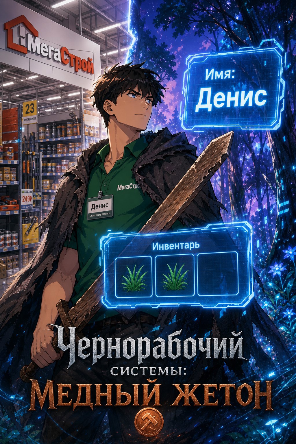 Обложка книги Чернорабочий системы: Медный жетон