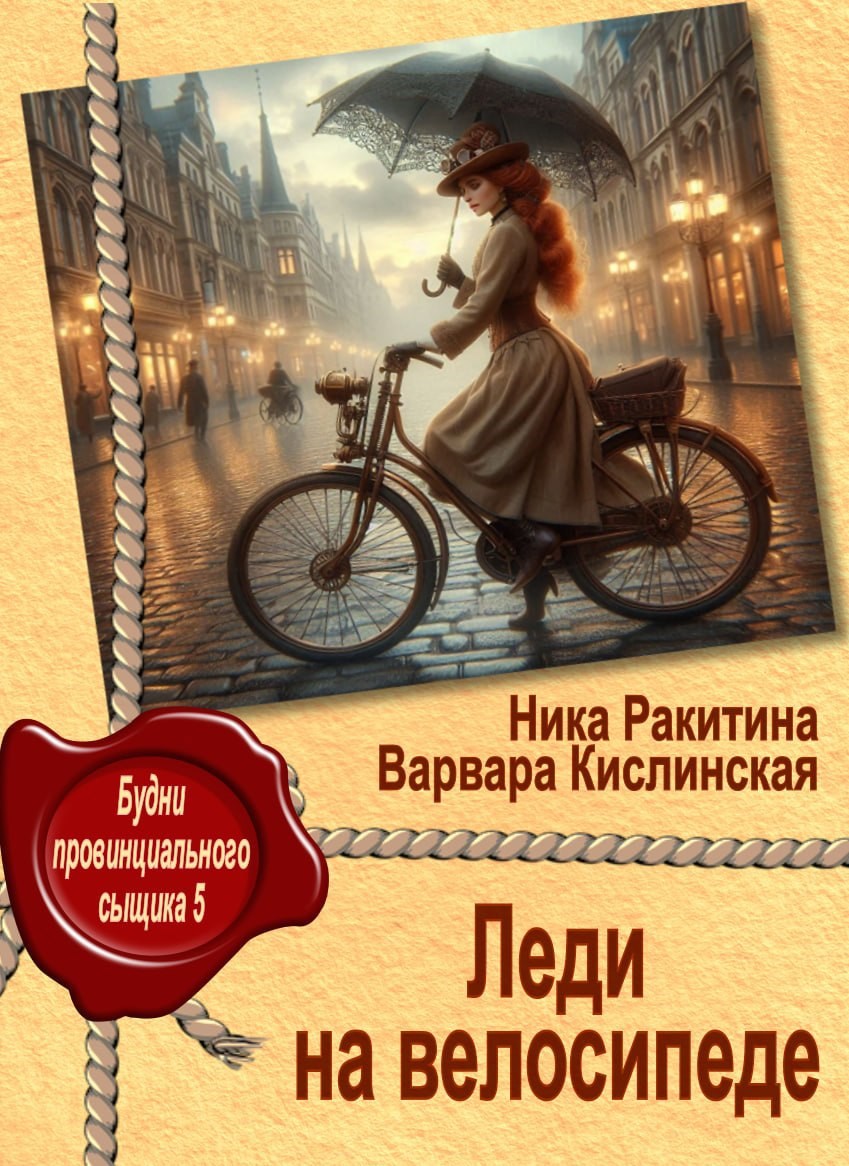 Обложка книги Леди на велосипеде