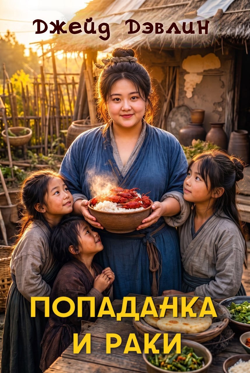 Обложка книги Попаданка и раки