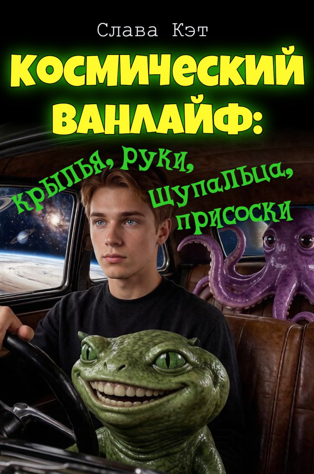 Обложка книги Космический ванлайф: крылья, руки, щупальца, присоски