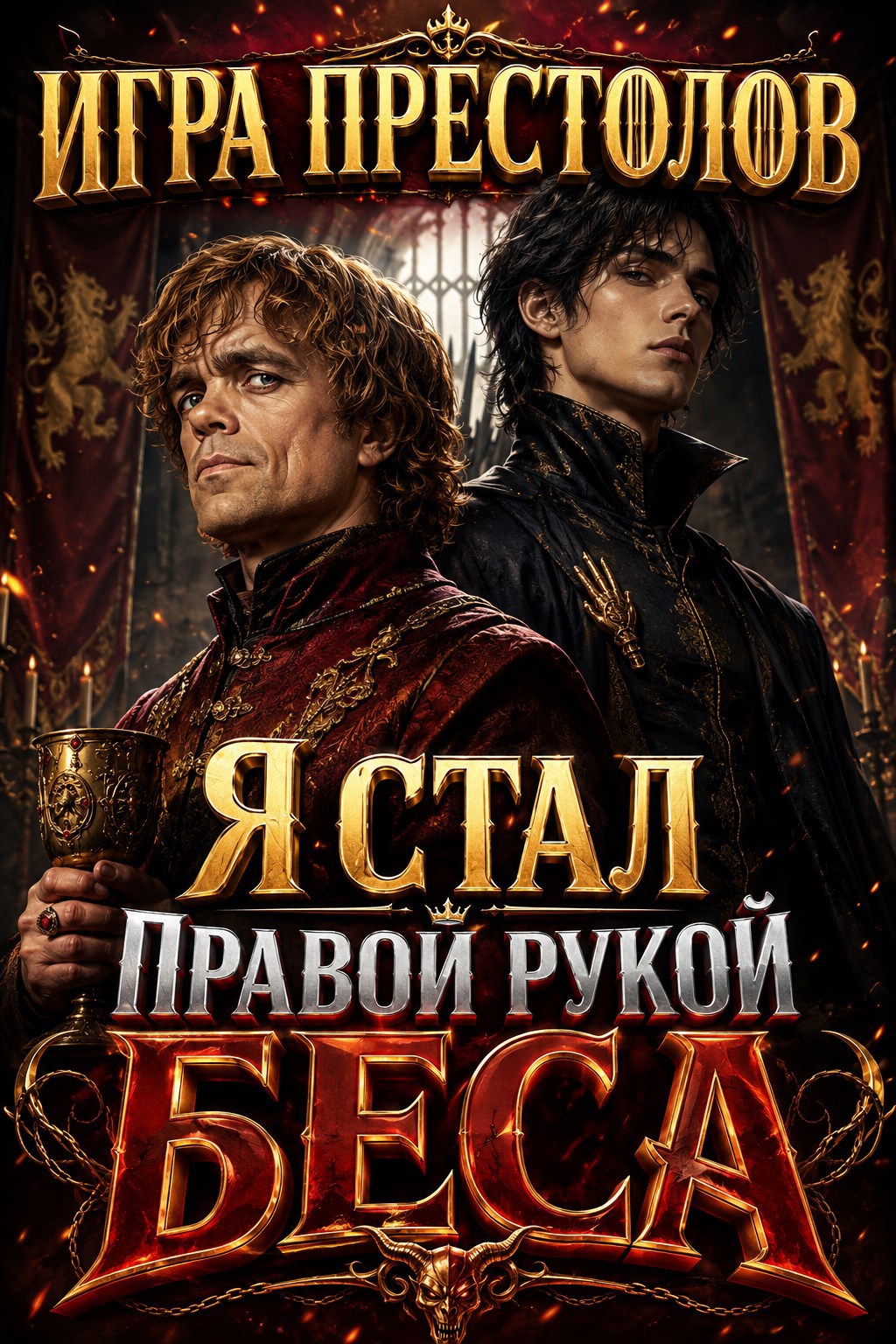 Обложка книги Игра Престолов Я Стал Правой Рукой Беса